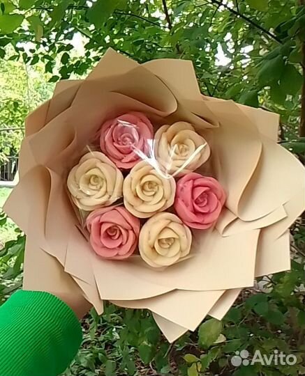 Шоколадные пельмени розы подарок день рождения