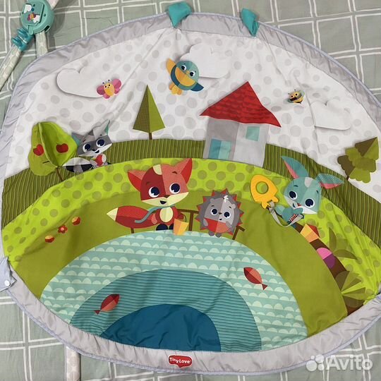 Развивающий коврик tiny love солнечная полянка