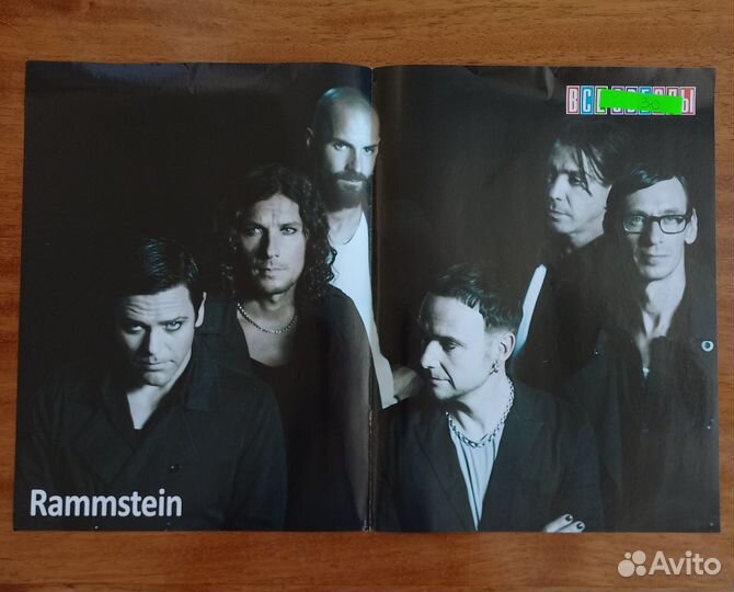 Плакаты Все звезды Rammstein Тейлор Момсен 1D