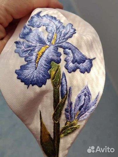 Ободок для волос ручной работы