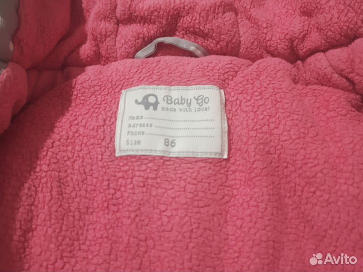 Комбинизон для девочки 86