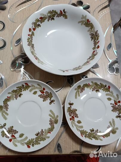 Остатки Сервиза столовый Охотничий Латвия