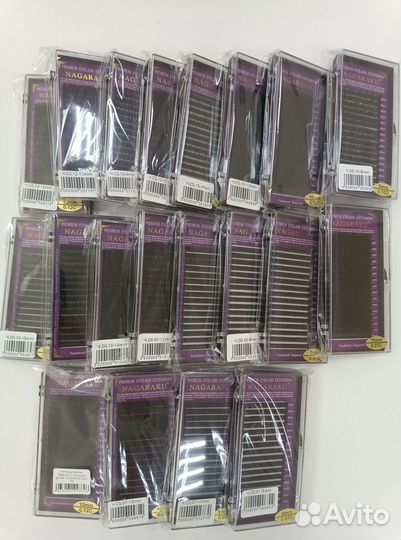 Ресницы для наращивания Nagaraku и другие бренды