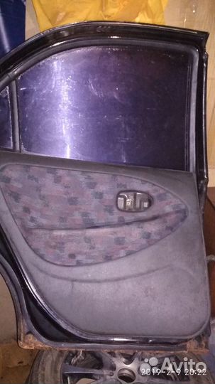 Дверь задняя левая для Hyundai Lantra ll