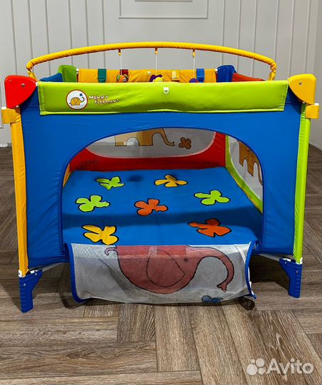 Манеж-кровать Jetem Quadro