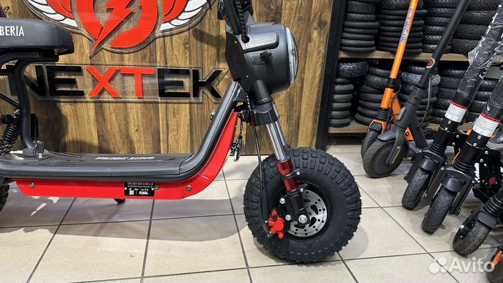 Электросамокат White Siberia mini R 2.0 1200W RED