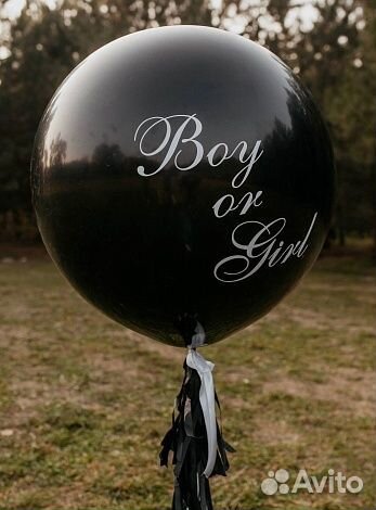 Воздушные шарики для гендер-пати