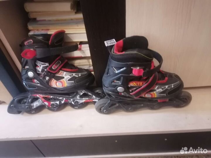 Роликовые коньки детские раздвижные