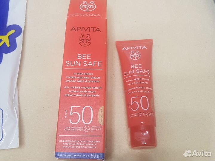 Apivita крем spf 50 tinted
