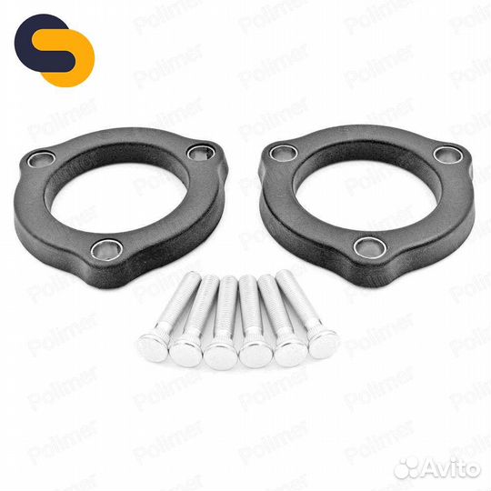 53-15-014/15 - Проставки увеличения клиренса передних стоек changan - полиуретан 15 мм