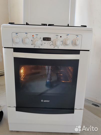 Gefest комбинированная плита 6102-03