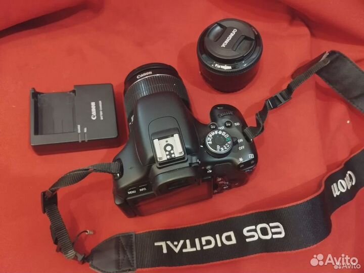 Зеркальный фотоаппарат Canon EOS 600D + Yongnuo 50