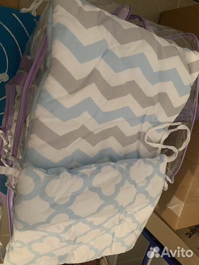 Бортики на детскую кроватку