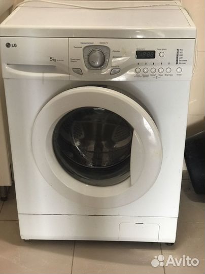 Стиральная машина бу lg 5 кг