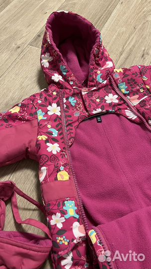 Комбинезон демисезонный для девочки 62-68