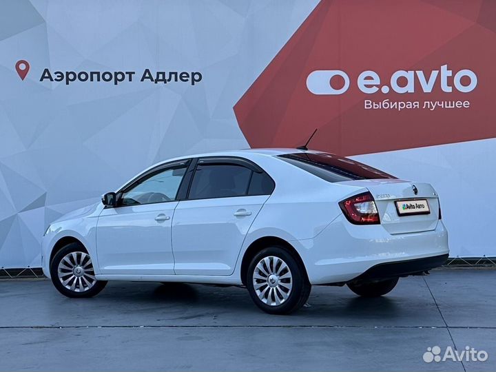 Skoda Rapid 1.6 AT, 2018, 97 000 км