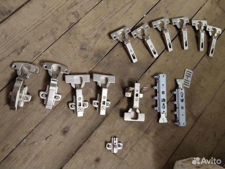 Врезные мебельные петли hettich salice blum