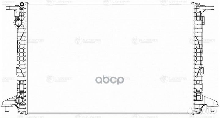 Радиатор audi A4/A5 1.4/2.0 15- LRc 1830 luzar