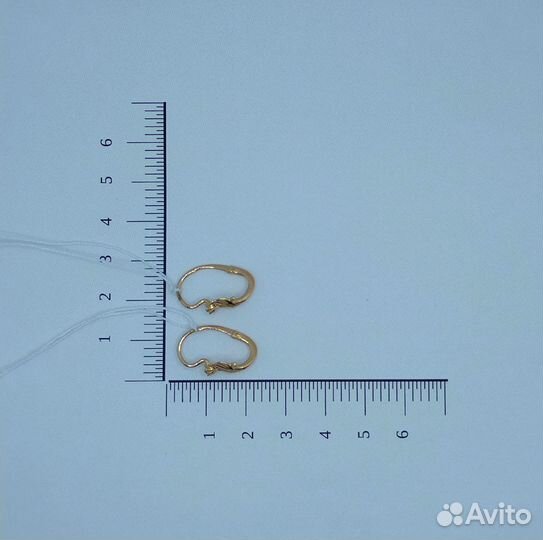 Золотые серьги(18030)