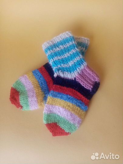 Носки вязаные детские