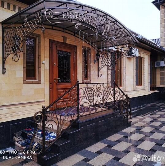 Навесы с установкой