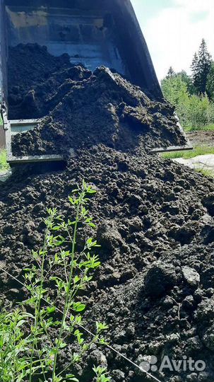 Торфогрунт доставка, Чернозём песок, перегной торф