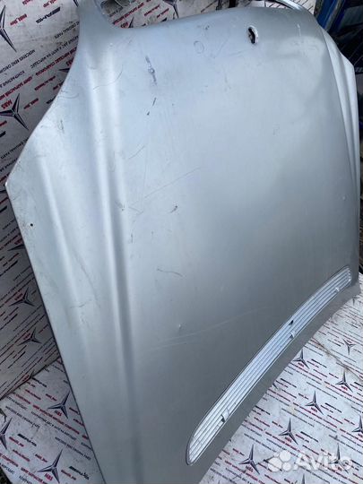 К Капот W220 Mercedes серебро