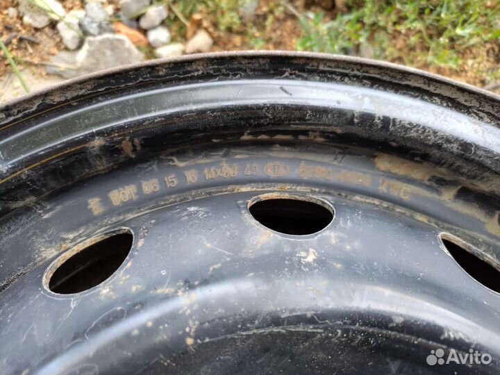 Диски штампованные r14 kia hyundai