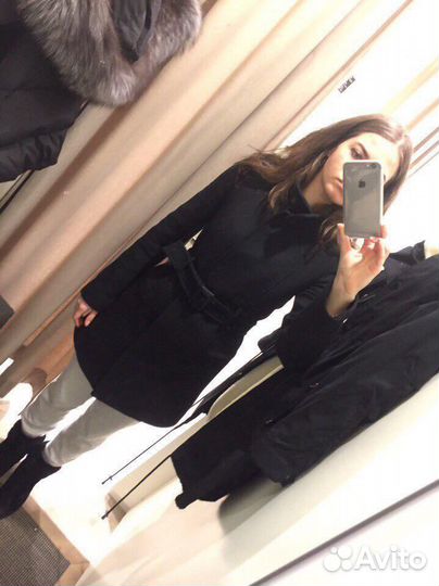 Пальто mango шерсть