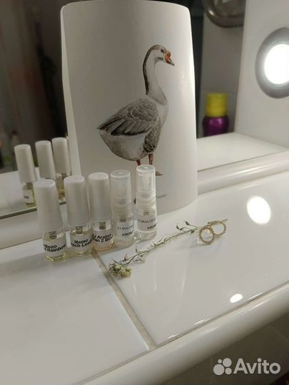 Отливанты парфюмерии по 1- 2 мл