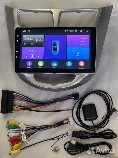 Магнитола Android 1/16 2/32 Hyundai Solaris 10-17