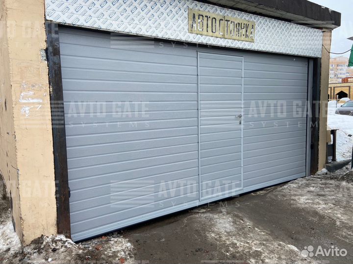 Секционные ворота гаражные