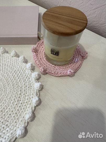 Салфетки вязаные крючком в стиле бохо