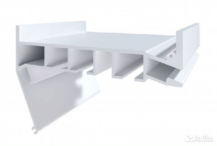 Гардина трехрядная