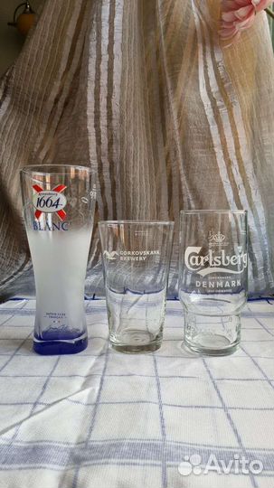Пивные кружки и бокалы