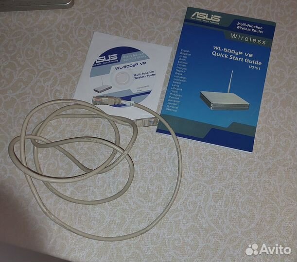 Роутер Asus WL-500G Premium V2