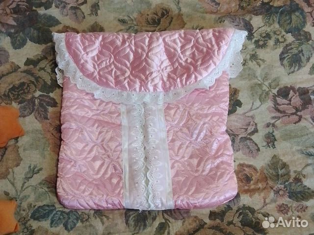 Конверт на выписку для девочки зима