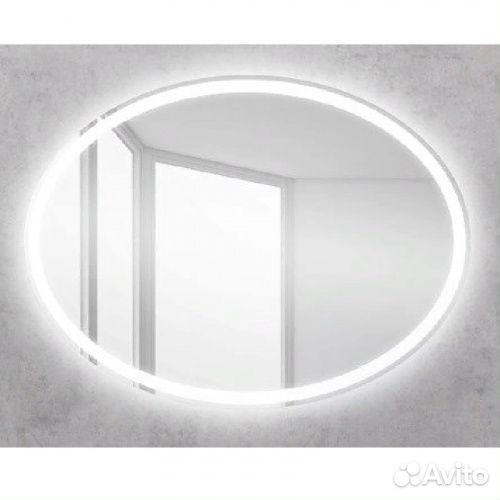 Зеркало BelBagno spc-vst-750-900-led-btn Хром