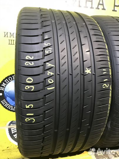 Continental ContiPremiumContact 6 315/30 R22 107Y