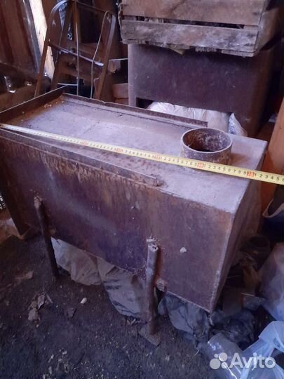 Печь буржуйка в гараж