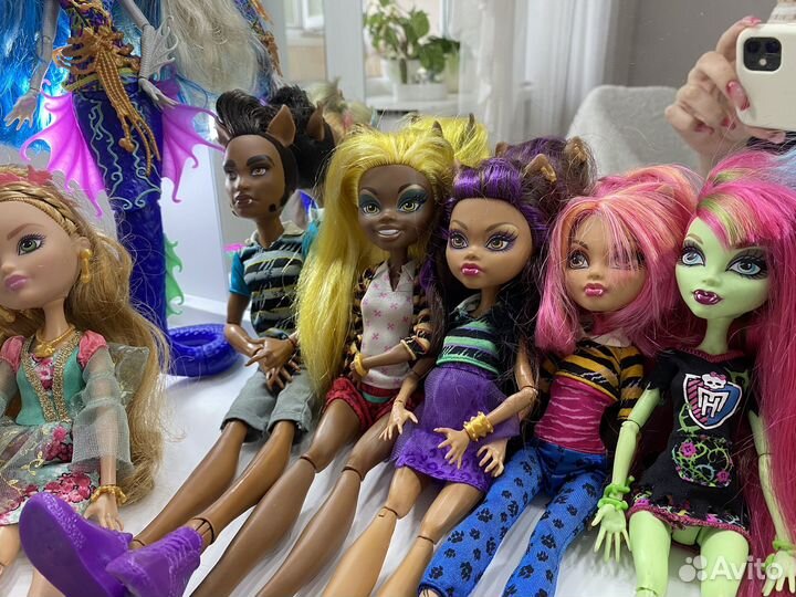 Куклы monster high / ever after high