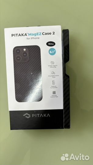 Чехал Pitaka MagEZ Case 2 для iPhone 13 pro (6.1)