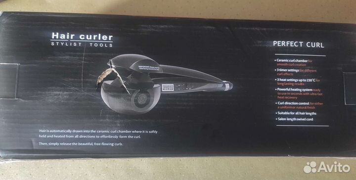 Щипцы для завивки волос (локоны)