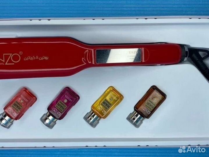 Плойка Enzo Титановое покрытие + Витаминные масла