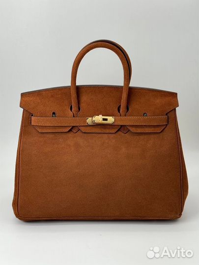 Сумка hermes birkin замша