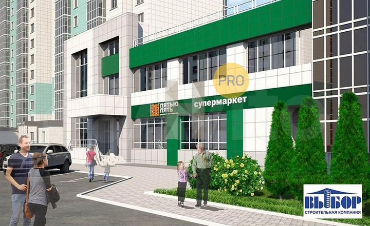 1-к. квартира, 37,9 м², 3/17 эт.