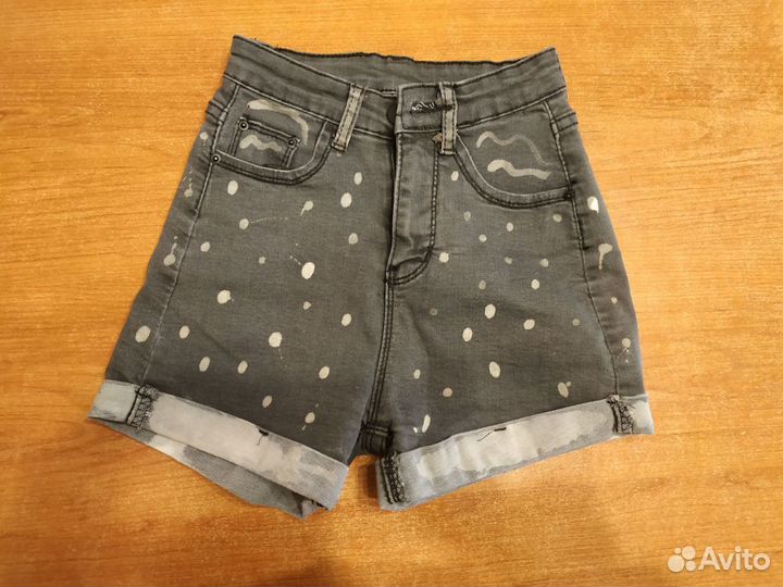 Шорты джинсовые рост 146 -152 см