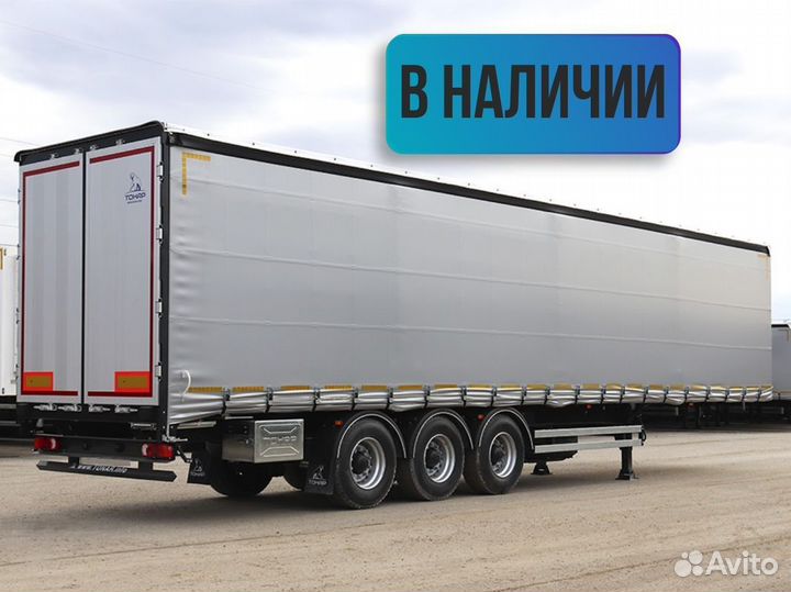 Полуприцеп шторно-бортовой Тонар T3-13 (9888), 2023