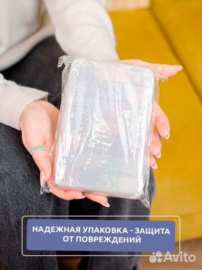 Бисер в контейнере с леской и карабинами