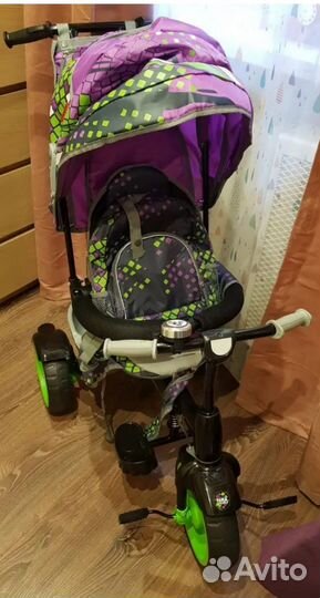 Детский трехколесный велосипед новый